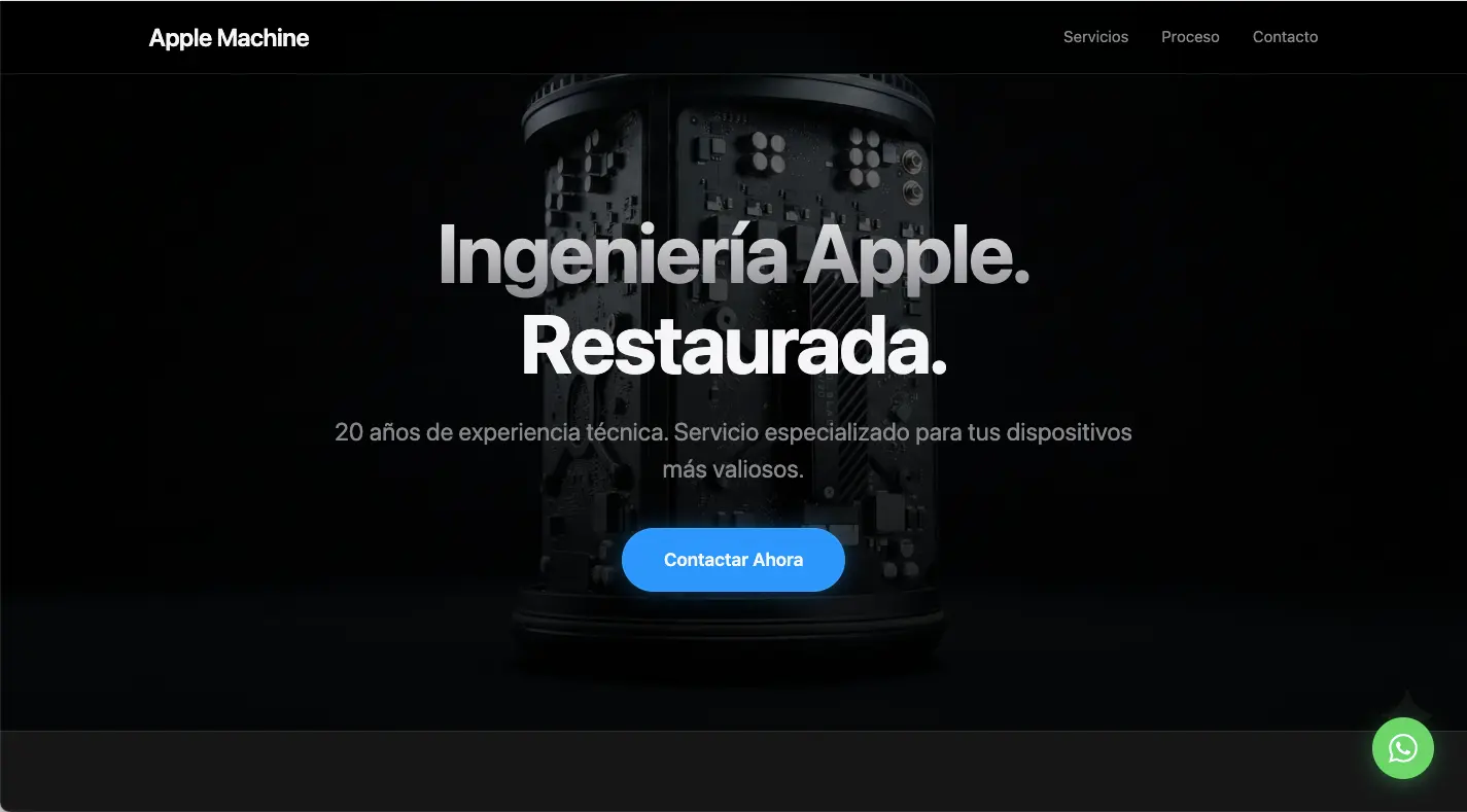 Apple Machine - Service especializado